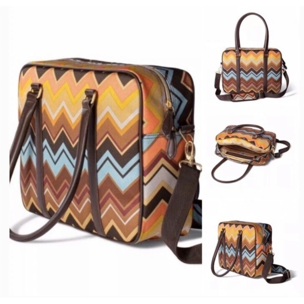 Missoni for Target Chevron Patterned Women's Bag Travel Laptop
